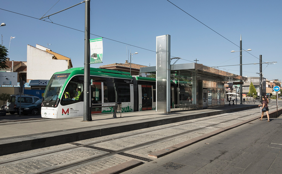  paradas del metro de Granada